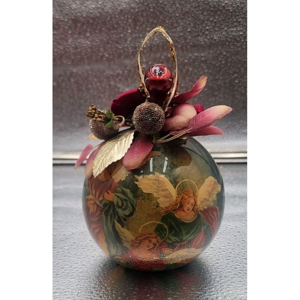 PATRICIA REACH Tomorrow Today‎ Christmas Holiday Angels Ornament Handmade